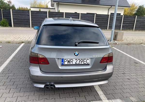 BMW Seria 5 cena 27900 przebieg: 340000, rok produkcji 2008 z Września małe 379